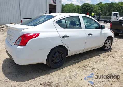 2015 Nissan Versa 1.6 S+ from USA, damaged, VIN 3N1CN7AP5FL896118